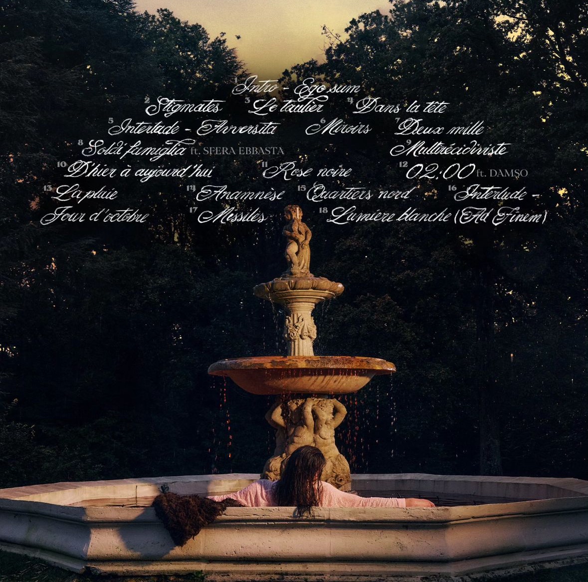 ShadesFrance's tweet image. 🚨🚨SCH annonce la TRACKLIST de son nouvel ALBUM ! 

"JVLIVS III"

Avec :
▫️DAMSO
▫️SFERA EBBASTA

📆6 DÉCEMBRE 

Cover :                                     Tracklist :