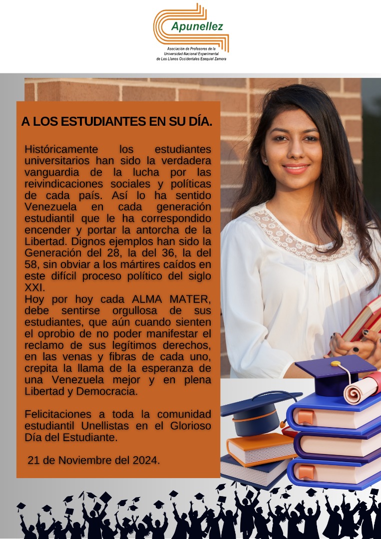 Feliz día del Estudiante Universitario 🇻🇪