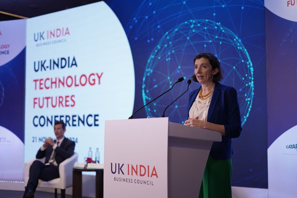 Addressing the gathering at UKIBC’s UK India Technology Future Conference,<a href="/Lindy_Cameron/">Lindy Cameron</a>, British High Commissioner to India, said that it is a great time to deepen partnership between India and UK  on technology for both the countries to be the force for global good.
