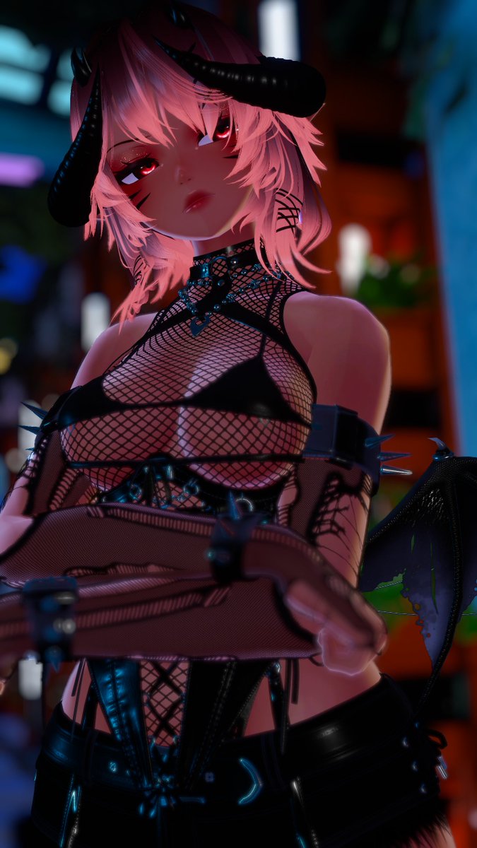 Releasing tonight @ 12am CST! Be among the first to add this devilish darling to your collection.❤️