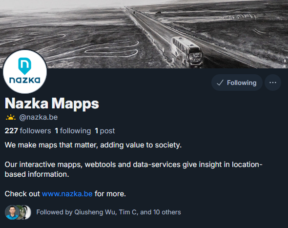 To all our followers, we're exploring new skies, start following us at Bluesky, search for Nazka Mapps