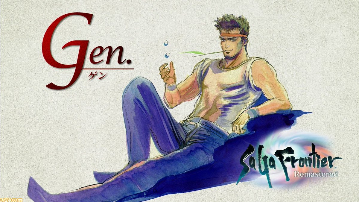 ロマサガは剣と魔法のファンタジーよりの世界観だけど、他のサガシリーズだと、これらが全員同じ作品のキャラクターだと思いにくいよね。
全員プレイアブルキャラクターです。 