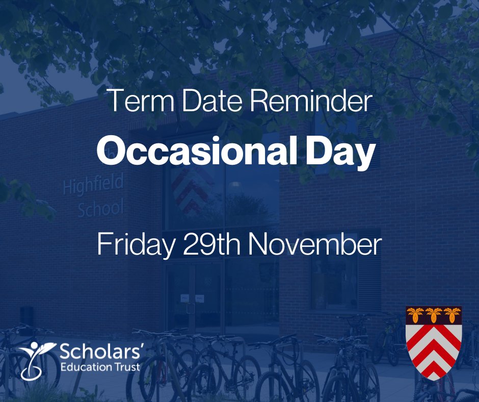 The Highfield School (@highfieldschool) on Twitter photo 