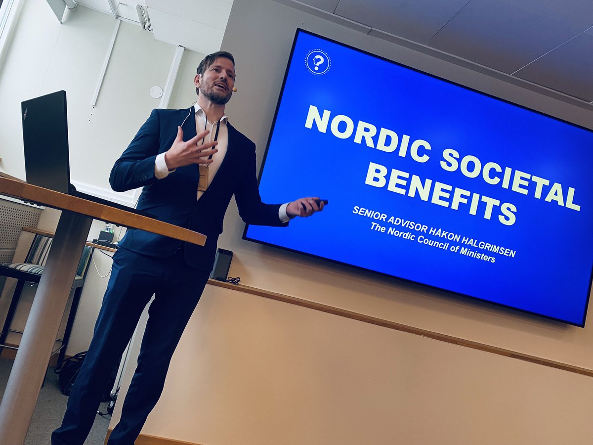 Future Challenges in the Nordics (@futurenordics) on Twitter photo Håkon Halgrimsen, senior advisor <a href="/nordenen/">Nordic Co-operation</a>, kicks off the seminar with a keynote speech on the topic "Nordic Societal Benefits".
#futurenordics <a href="/slsfinland/">Svenska litteratursällskapet i Finland</a> <a href="/kulturfonden/">Svenska kulturfonden</a> @Skr_fi Håkon Halgrimsen, senior advisor <a href="/nordenen/">Nordic Co-operation</a>, kicks off the seminar with a keynote speech on the topic "Nordic Societal Benefits".
#futurenordics <a href="/slsfinland/">Svenska litteratursällskapet i Finland</a> <a href="/kulturfonden/">Svenska kulturfonden</a> @Skr_fi