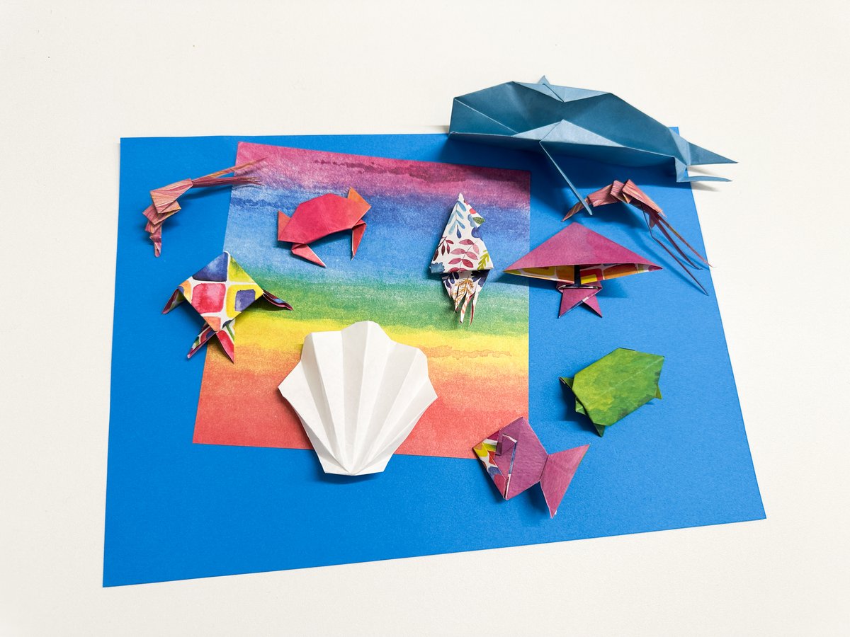 Learn about the many marine animals that can be found amongst coral reefs through the paper folding art of origami with Lizzie Burns. Find out more here:  ucl.ac.uk/museums-collec…