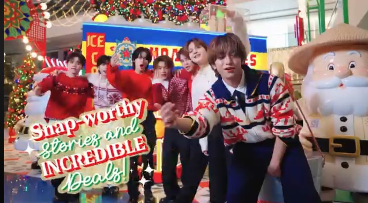 KAtrendsandup's tweet image. Christmas at SM just got merrier with HORI7ON! 🎄✨

Make the most wonderful time of the year even more special when you drop by our dazzling photo spots at our Central Luzon SM malls.🕺🏻📸

#MerriestChristmasAtSM
#EverythingsHereAtSM
@HORI7ONofficial