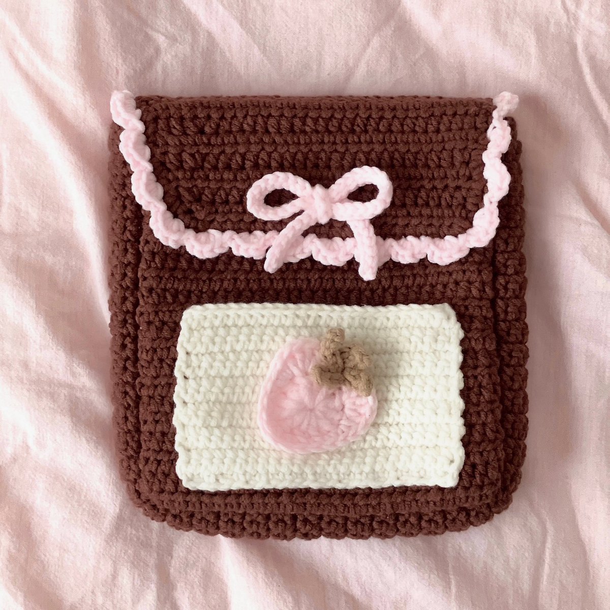 초코에 퐁당 빠진 딸기 시리즈 🎀 ໒꒱ 가방 / 파우치 버전이에요 (-ω-)zZz.｡.*♡