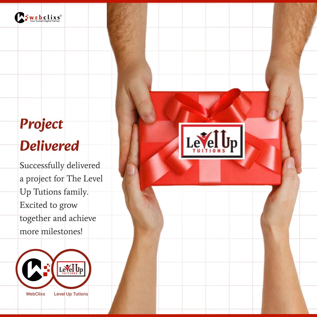 web_clixs's tweet image. Success feels sweeter when it’s shared! A round of applause for our team for completing projects this month with excellence and professionalism!

#webclixs #digitalagency #projectdelivered