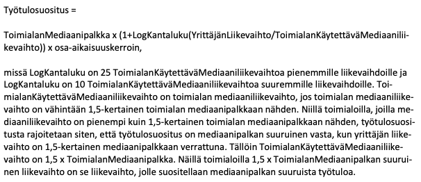 Dodih, ei tarvinnut rääkätä edes APIa että sain selville YEL laskentakaavan.

Dokkarissa telp.fi/telp-attachmen… on avattu kaava. No mitä tää käytännössä tarkoittaa?