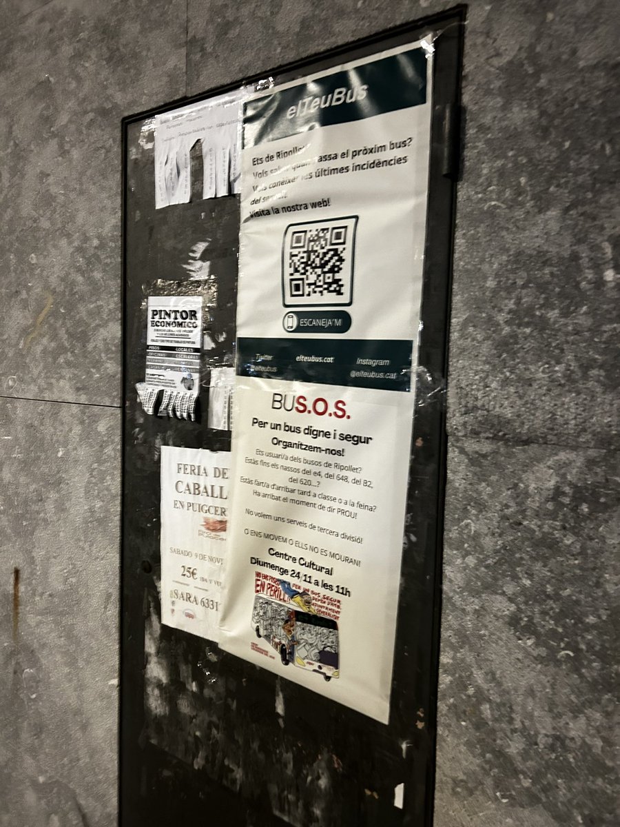 elteubus's tweet photo. Avui la parada de Pl.Font amaneix amb un crit desesperat de les usuàries, que estan fartes de mes d’una decada de maltracte continu…

Mereixem ser escoltats, I ENS ESCOLTARÀN! ✊🏻

Des de elTeuBus sempre hi som i serem al costat de les usuàries 💪🏻 https://t.co/p1G9fdkXeN