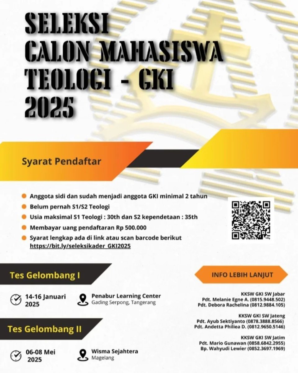 Sinode GKI (@sinodegki) on Twitter photo 