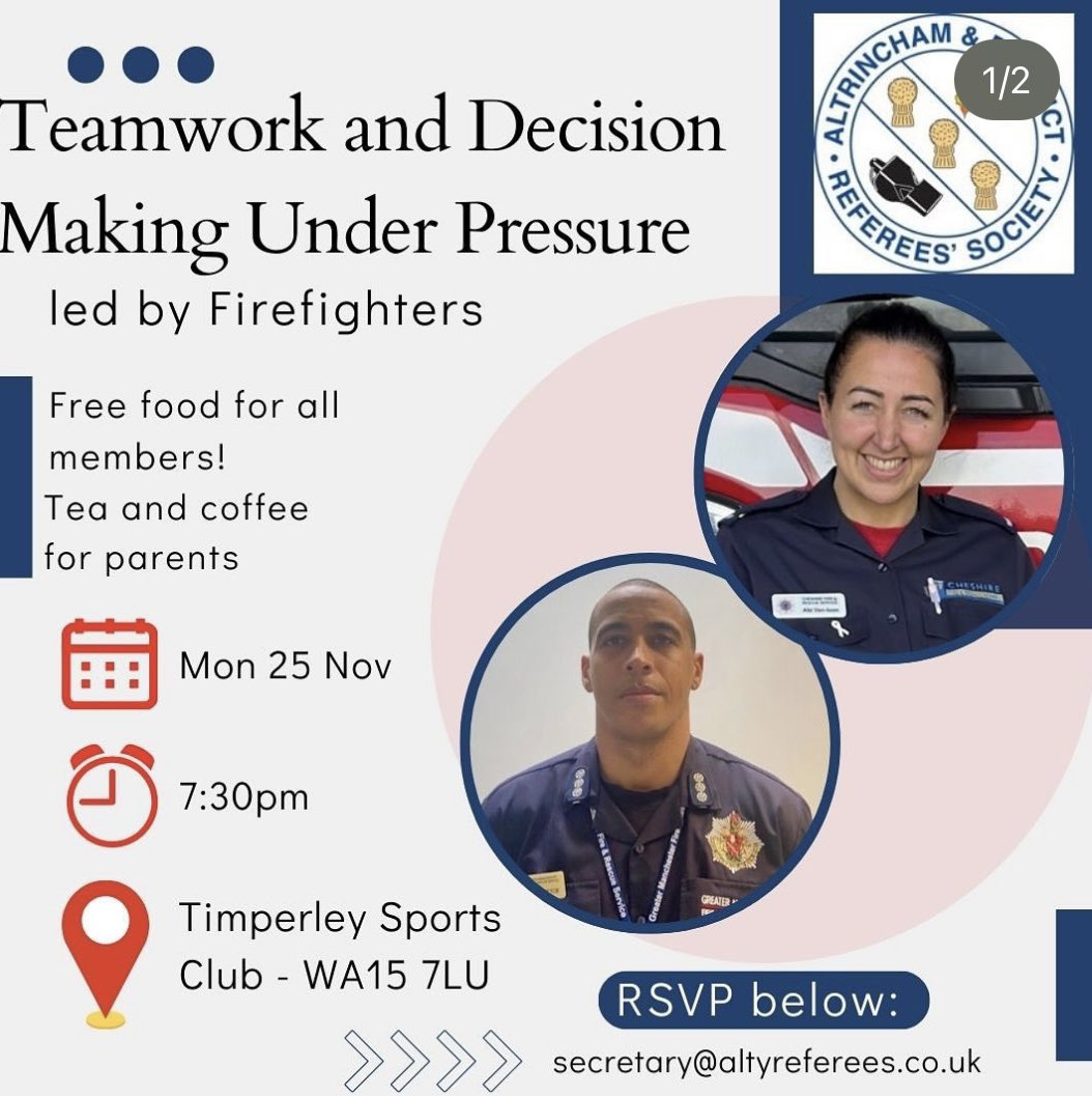 Altrincham Referees tweet media