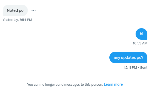 acadsferst's tweet photo. ⚠️ SCAM COMMISSIONER ⚠️
@NursingComms #NurseKayleProo
🚨 Beware! This account blocked me right after I paid. Ang lupit ng mundo :((

Justice for real commissioners who are unfairly stigmatized because of scammers like this.

Ingat sa GCash na to:
09945632348 (IF)
09218878333 https://t.co/6n7DxH1hHb