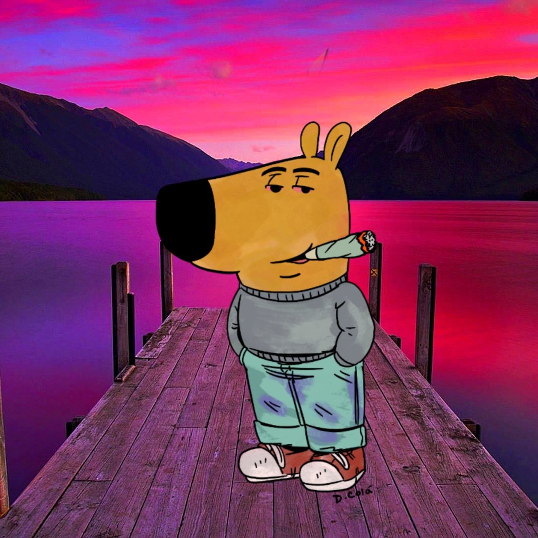 Smoking a joint so i can continue to be #justachillguy and not crash the fuck out.