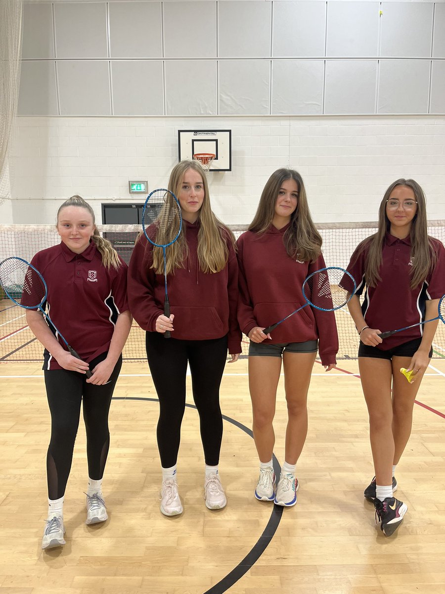 Well done to our KS4 girls who represented us in the Bafminton Competition 🏸

<a href="/WintertonWCA/">Winterton Academy</a>
