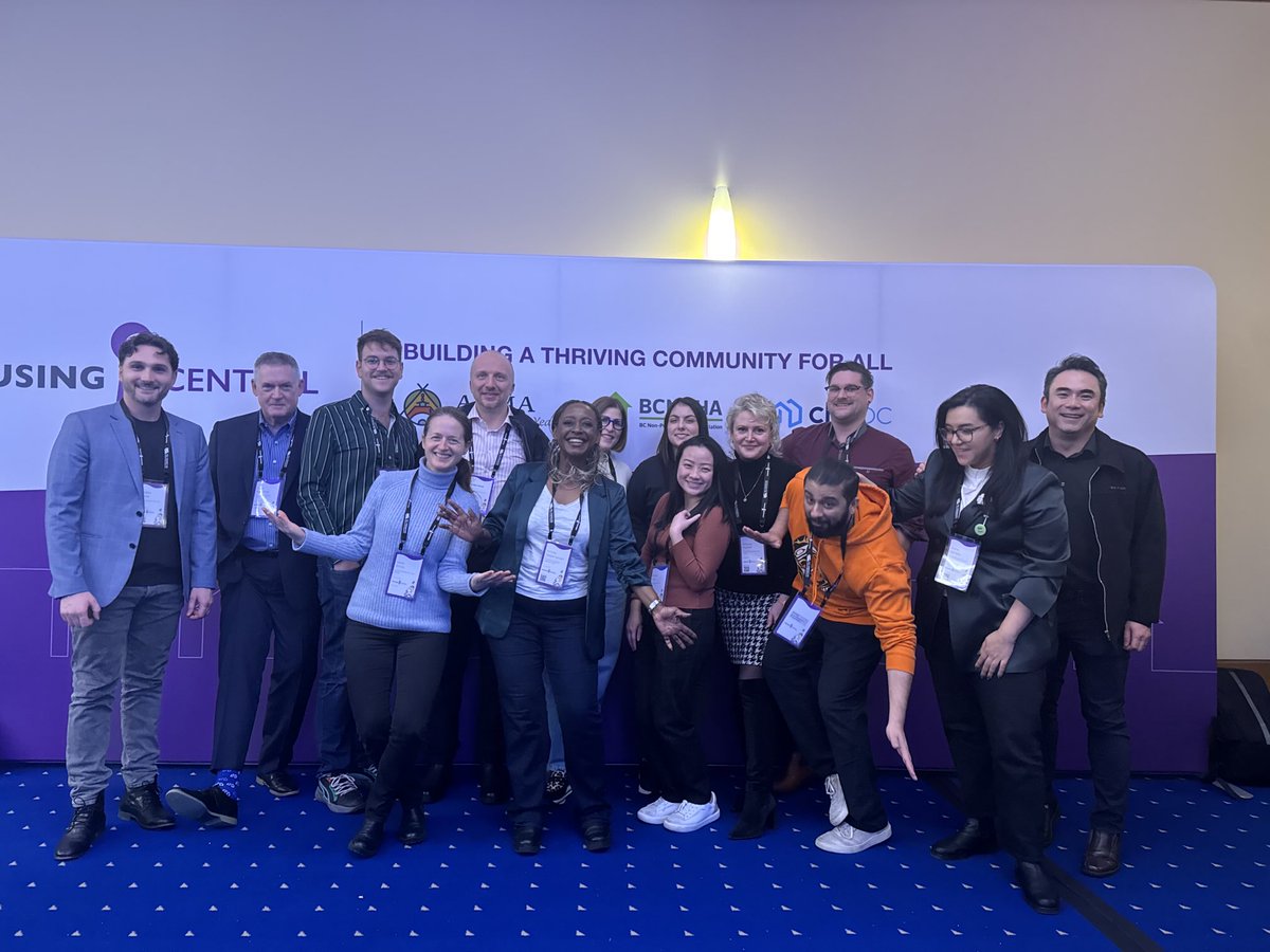 ⁦<a href="/chfbc/">CHF BC</a>⁩ team at #housingcentral for amazing 3 days of inspiration, networking and education.