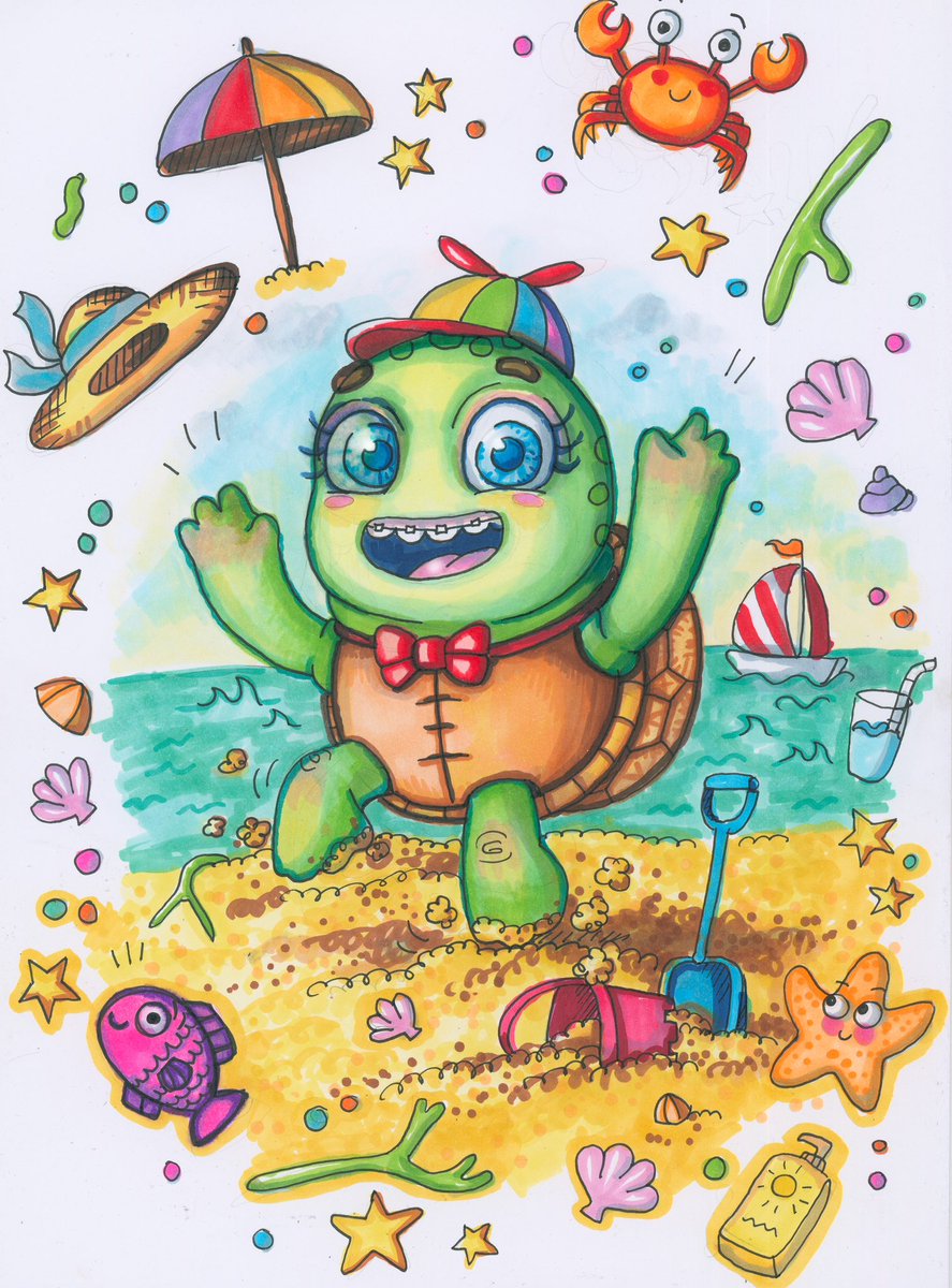 I did a thing! 🐢✨❤️
#turtlelove