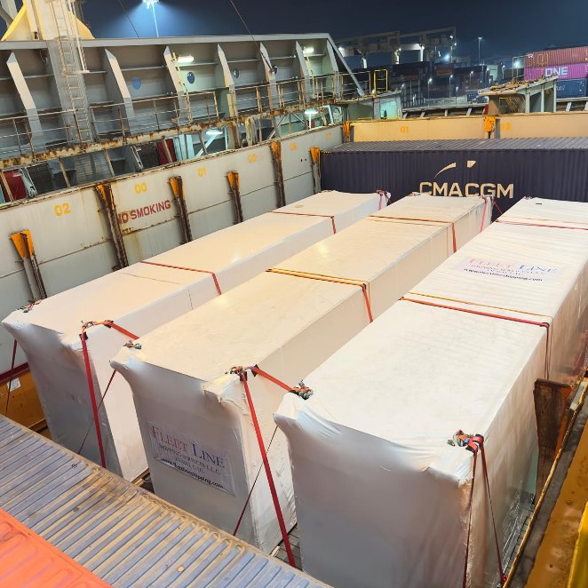 WCA_Projects's tweet photo. #ProjectSpotlight @FLEETLINESHPNG Dubai Moves 3255 CBM of OOG Cargo on One Container Vessel

Find more details: https://t.co/uYK97nr4Z5

#WCAprojects #cargo #heavyequipment #container #heavyhaul #projectcargo https://t.co/s55V4Xbrqt