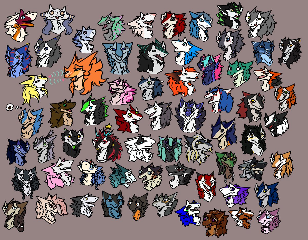 66 sergals on screen at once