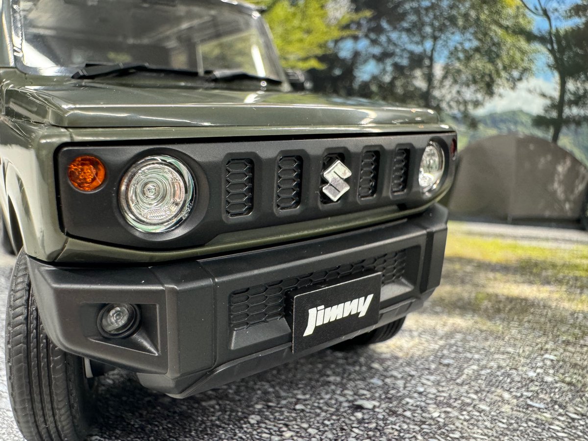 出荷スタートした 『楽プラ🔰スナップカー（1/24）』 JB64 ジムニー