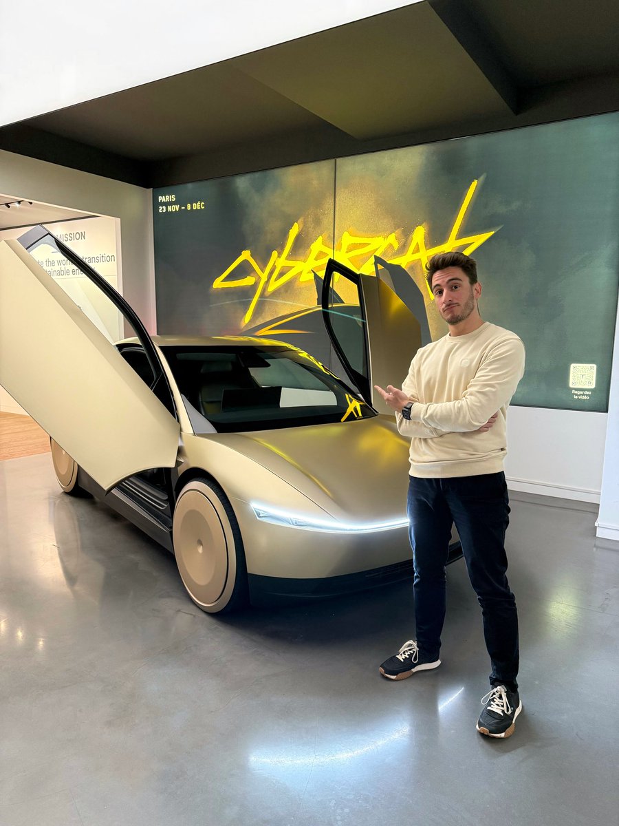 TheiCollection's tweet photo. Mais que voilà 👀

#Cybercab https://t.co/FQcIEdrKBC
