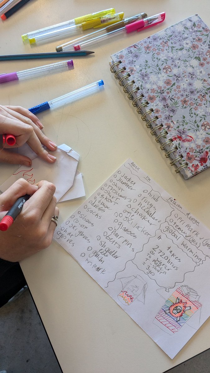 #COP29 BGE have been learning about fast fashion and the impact this has on people and the planet. They were making connections across subjects with their learning too! <a href="/GarnockSocial/">Garnock Social Subjects</a> 👕👗👘🥻👚💧♻️ #fastfashion #cop #sustainability <a href="/garnockeco/">Garnock Campus Eco Committee</a>