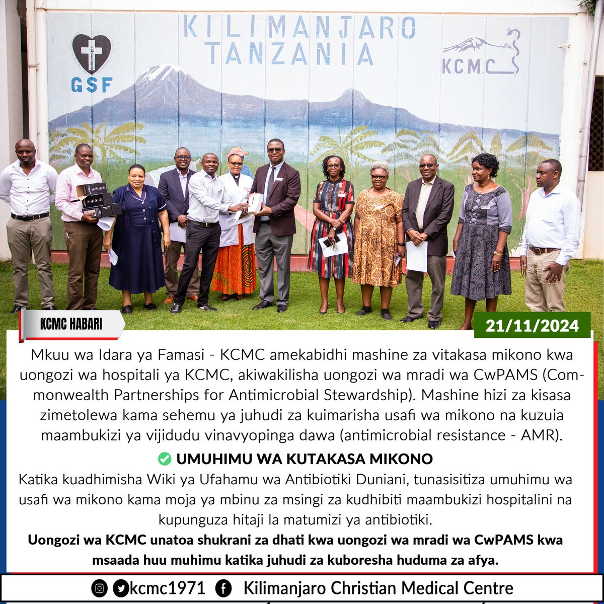 Kilimanjaro Christian Medical Centre tweet media