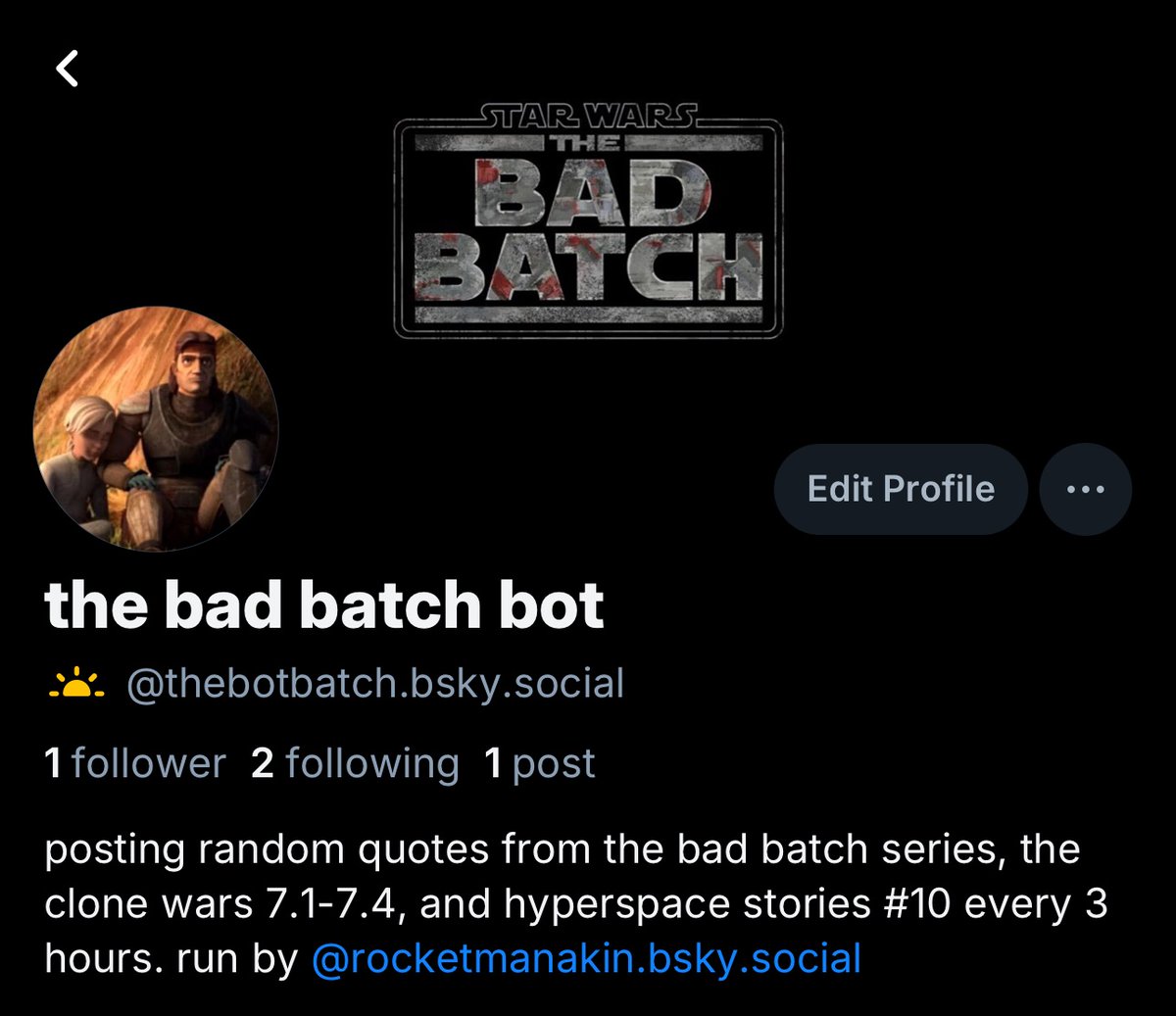 thebotbatch's tweet image. now on bluesky 🦋