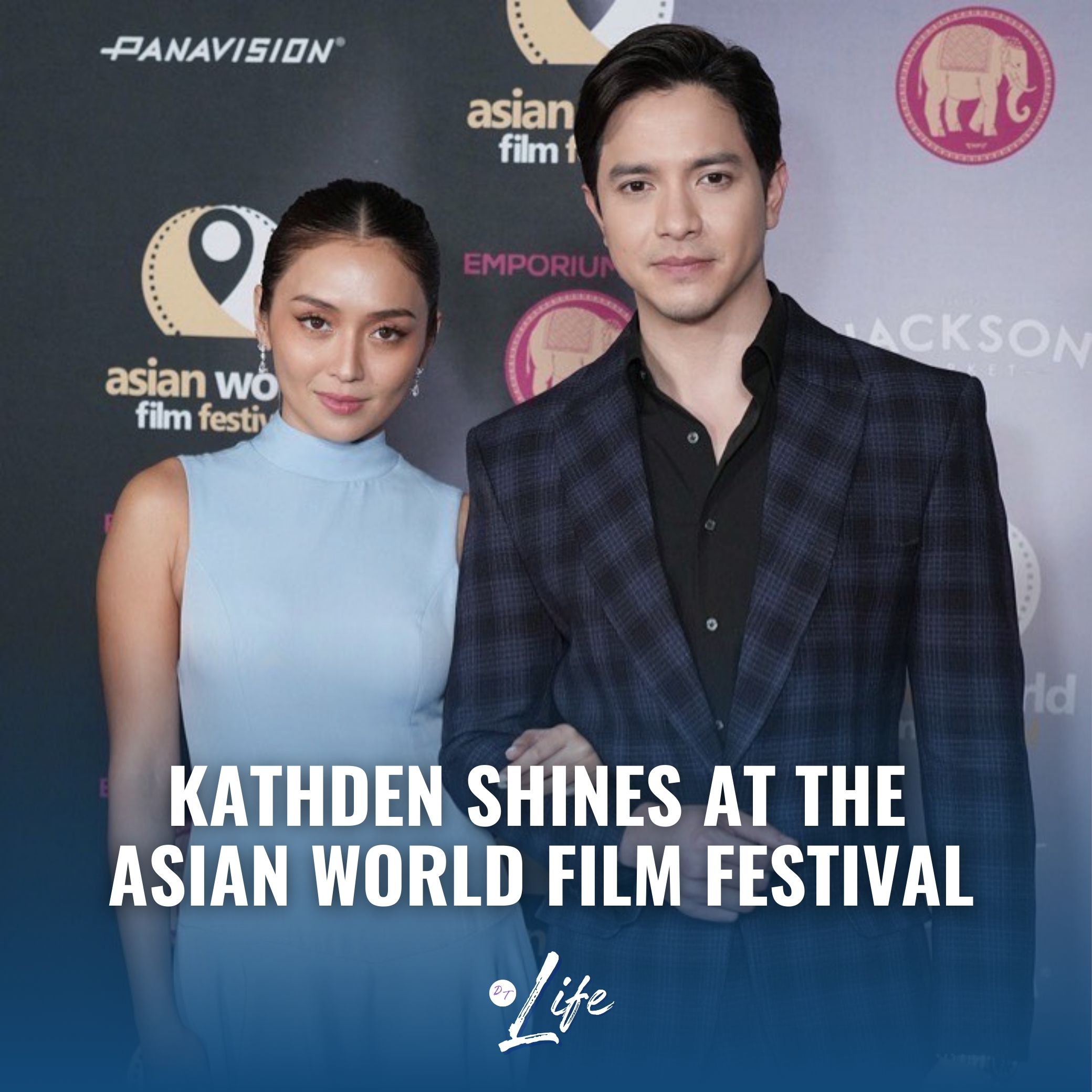 Daily Tribune on X: "KATHDEN GOES TO HOLLYWOOD 🫶🏻 🇺🇸 "Hello, Love  Again" stars Kathryn Bernardo and Alden Richards dazzled on the red carpet  of the Asian World Film Festival in Culver