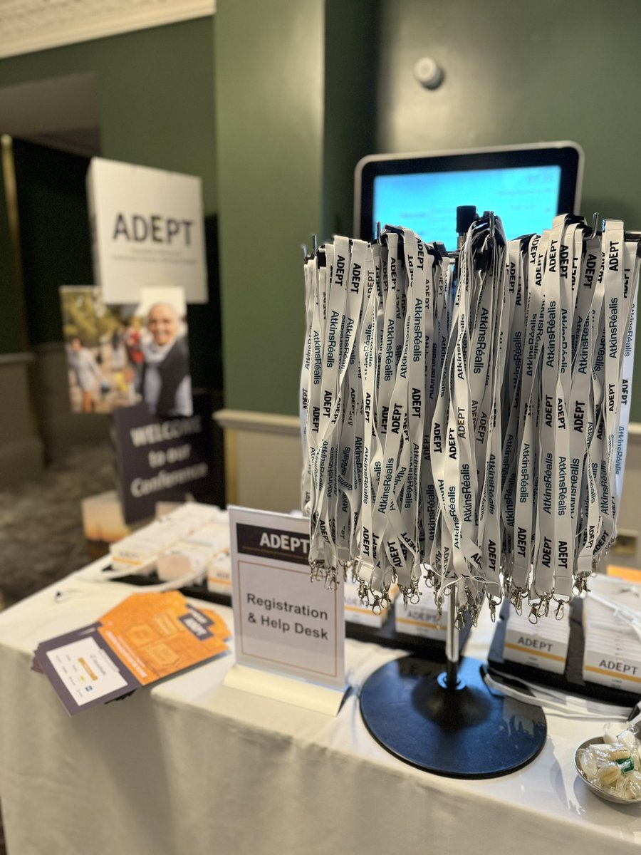 SASEventMgmt's tweet image. Today some of the team are @BristolMarriott for the @ADEPTLA Autumn Conference and Dinner. We look forward to welcoming over 200 delegates shortly! 👋🏼
