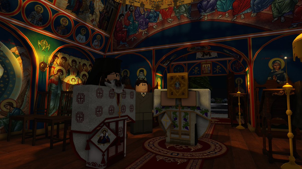 Father_Simos's tweet image. The first Divine Liturgy and Vespers for the feast of The Entrance of Theotokos, at the Church of the Holy Three Hierarchs

A special thanks to ROCOR Priests and Hieromonks, who chanted and attended the services!