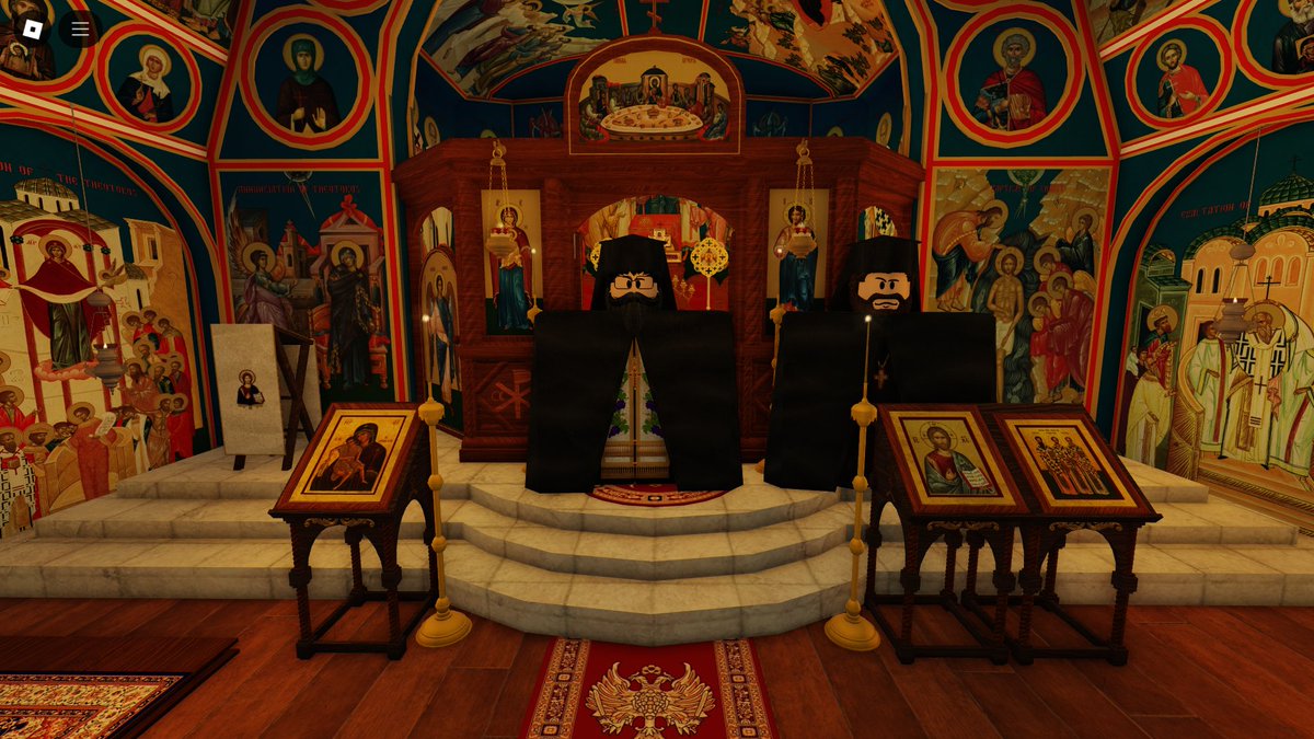 Father_Simos's tweet image. The first Divine Liturgy and Vespers for the feast of The Entrance of Theotokos, at the Church of the Holy Three Hierarchs

A special thanks to ROCOR Priests and Hieromonks, who chanted and attended the services!