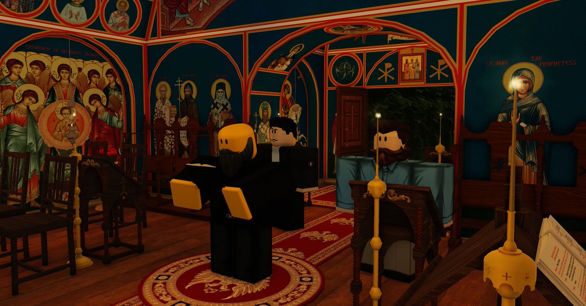Father_Simos's tweet image. The first Divine Liturgy and Vespers for the feast of The Entrance of Theotokos, at the Church of the Holy Three Hierarchs

A special thanks to ROCOR Priests and Hieromonks, who chanted and attended the services!
