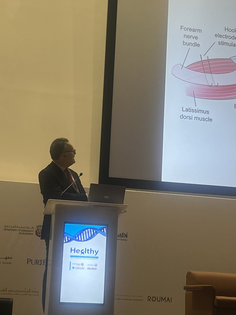 Anna Maria Pappa (@_annamariapappa) on Twitter photo Really honoured to have <a href="/GeorgeMalliaras/">George Malliaras</a> opening the scientific symposium, of the 2nd Health and Longevity Conference hosted by <a href="/KhalifaUni/">جامعة خليفة للعلوم والتكنولوجيا</a>. #bioelectronicsmedicine #bioelectronics #longevity #healthyaging Really honoured to have <a href="/GeorgeMalliaras/">George Malliaras</a> opening the scientific symposium, of the 2nd Health and Longevity Conference hosted by <a href="/KhalifaUni/">جامعة خليفة للعلوم والتكنولوجيا</a>. #bioelectronicsmedicine #bioelectronics #longevity #healthyaging