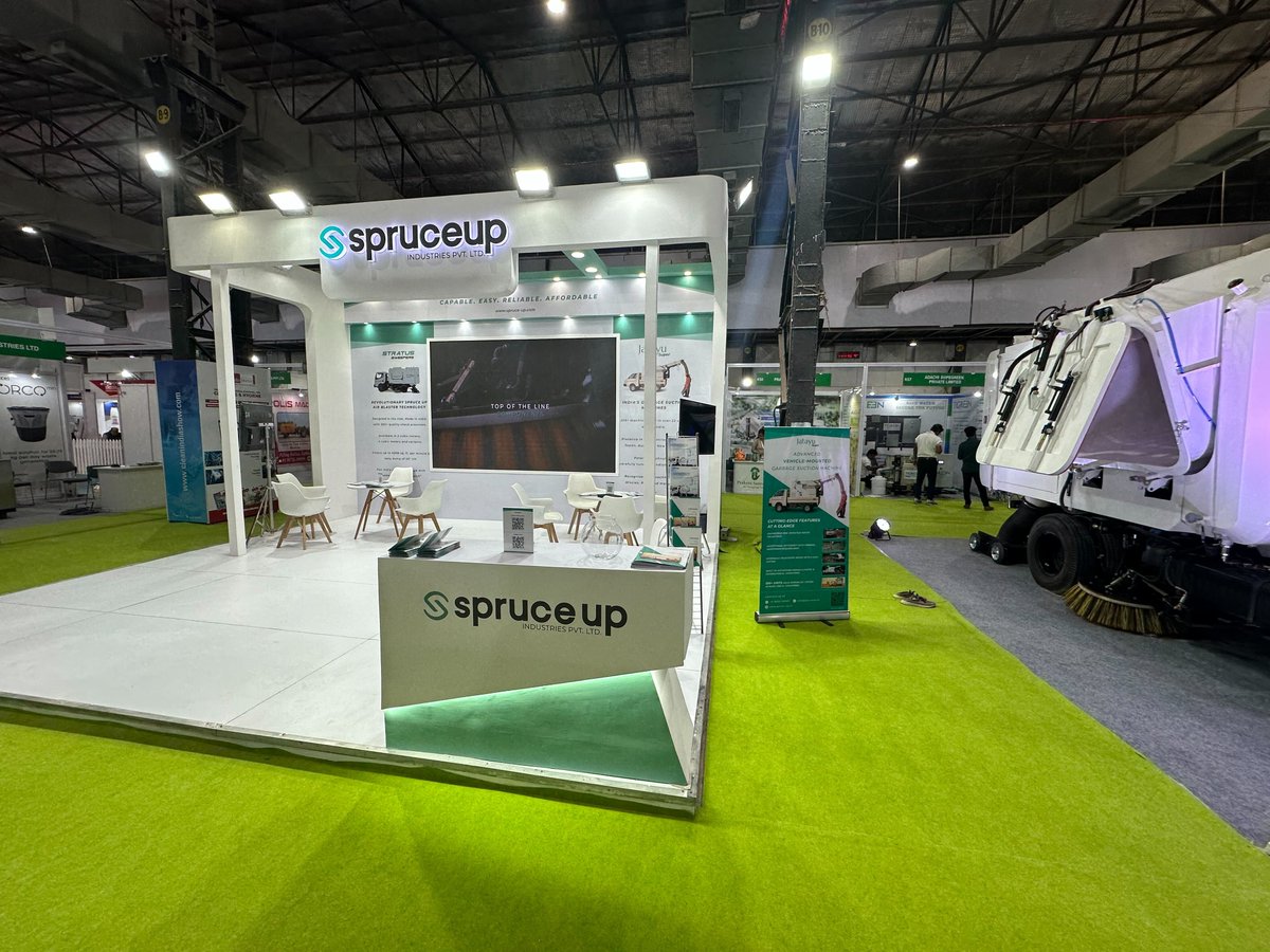 spruceupindia's tweet photo. Meet Stratus: The future of efficient street cleaning, now on display at the Clean India Show. Stay tuned!

#cleanestcity #SwachhBharat #India #NewUrbanIndia #stratusevo2 #Spruceup #newlaunch #roadsweeper https://t.co/2TchOxWMt7