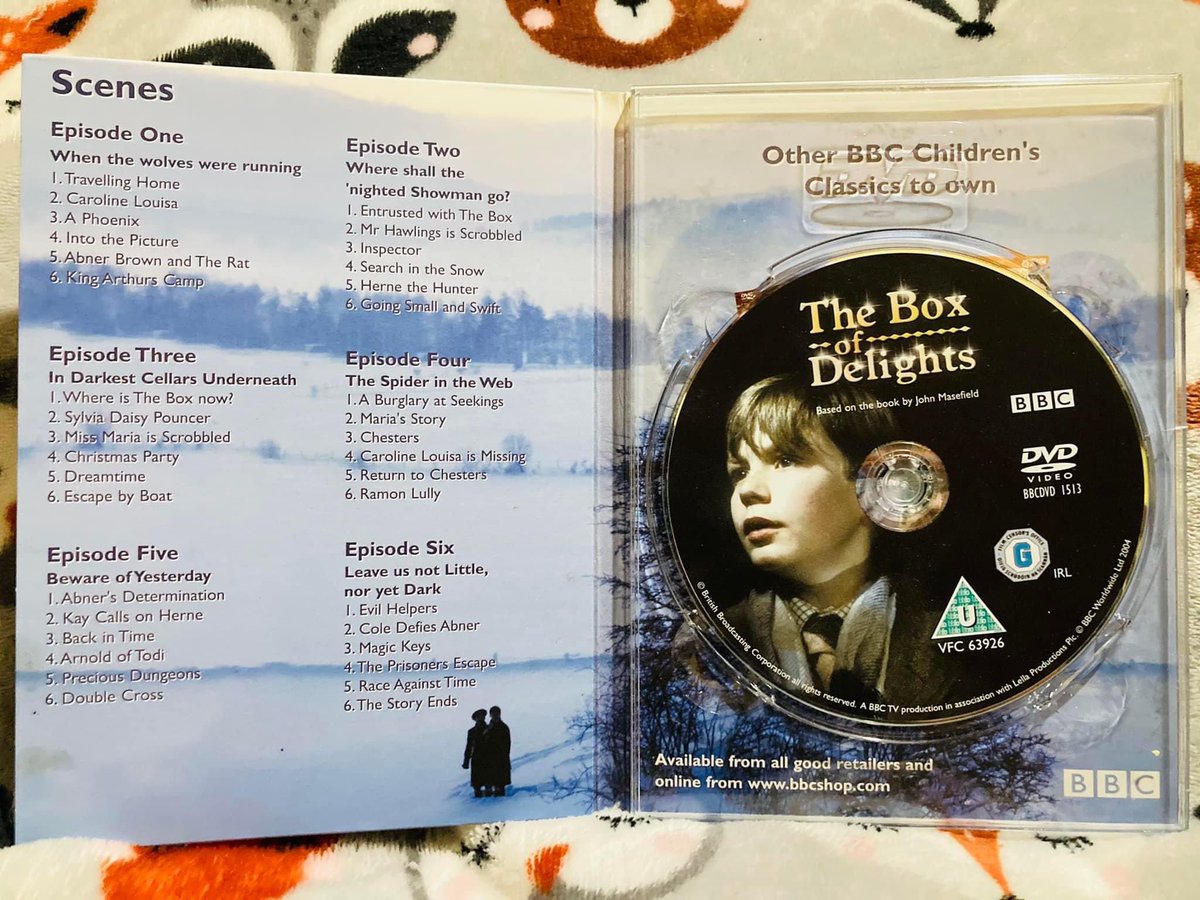 ME_Mum's tweet photo. The Wolves Are Running 🐺 
Happy 40th Anniversary to The Box of Delights.
Thank you John Masefield.
Thank you Renny Rye. https://t.co/PuADuStpJg