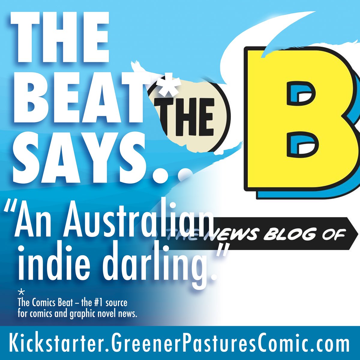 TimMcEwen67's tweet photo. “An Australian indie darling” is what @comicsbeat called Greener Pastures (@GPComix) earlier this year! Time you read that darling, my darlings! 
https://t.co/ezdVe6N5wp 
#GreenerPastures #GreenerPasturesComic #GreenerPasturesComics #thebeat #thecomicsbeat #comicsbeat https://t.co/fMXQUIO05h