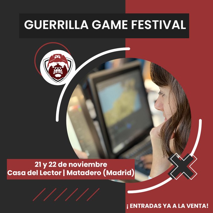 Los mejores y los más innovadores... 🎮 
«Guerrilla Game Festival» <a href="/GGameFestival/">Guerrilla Game Festival</a> en la <a href="/CasaLector/">Casa del Lector</a> 👉 bit.ly/3SuLnH1 
#Guerrillagamefest24 #Videojuegos