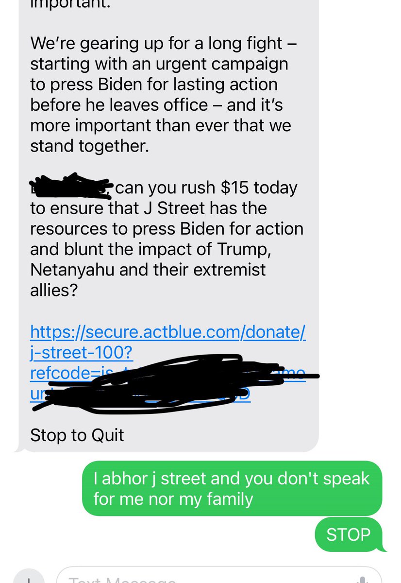 Got this unwanted text this morning…