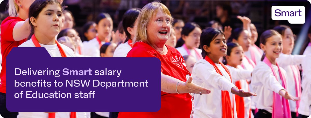 Smartgroup is excited to return as a Professional Learning Sponsor of the Schools Spectacular. Over 45,000 NSW Department of Education employees, including those taking part in this spectacular production, use Smart to receive a range of salary packaging benefits.
