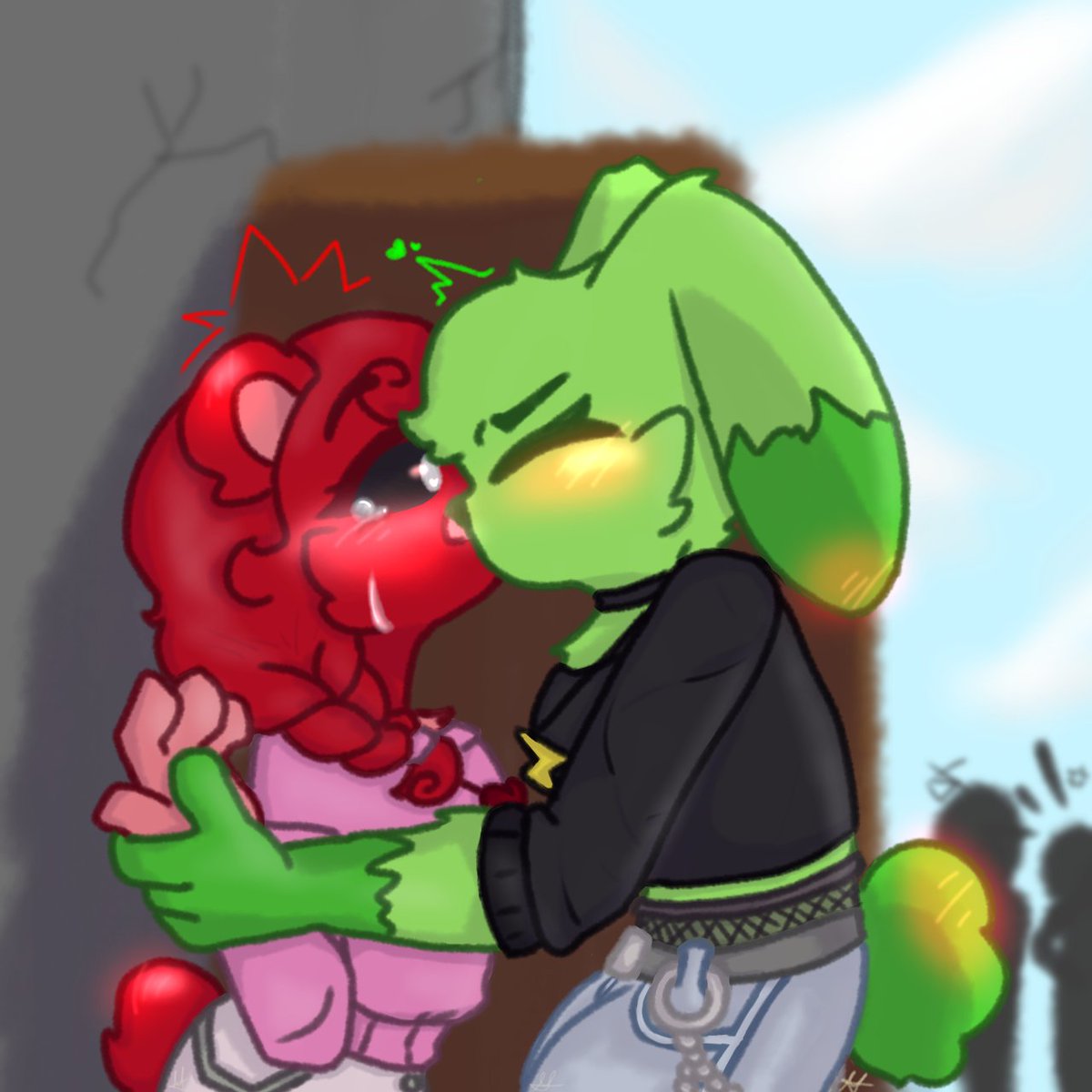YtMarily's tweet photo. Aquí tenemos algo más lesvico disfruten xD #SmillingCritters #BobbyBearHug #HoppyHopscotch #BobbyxHoppy #HoppyxBobby  #fanart #PoppyPlaytime https://t.co/SFFC4X6hrG