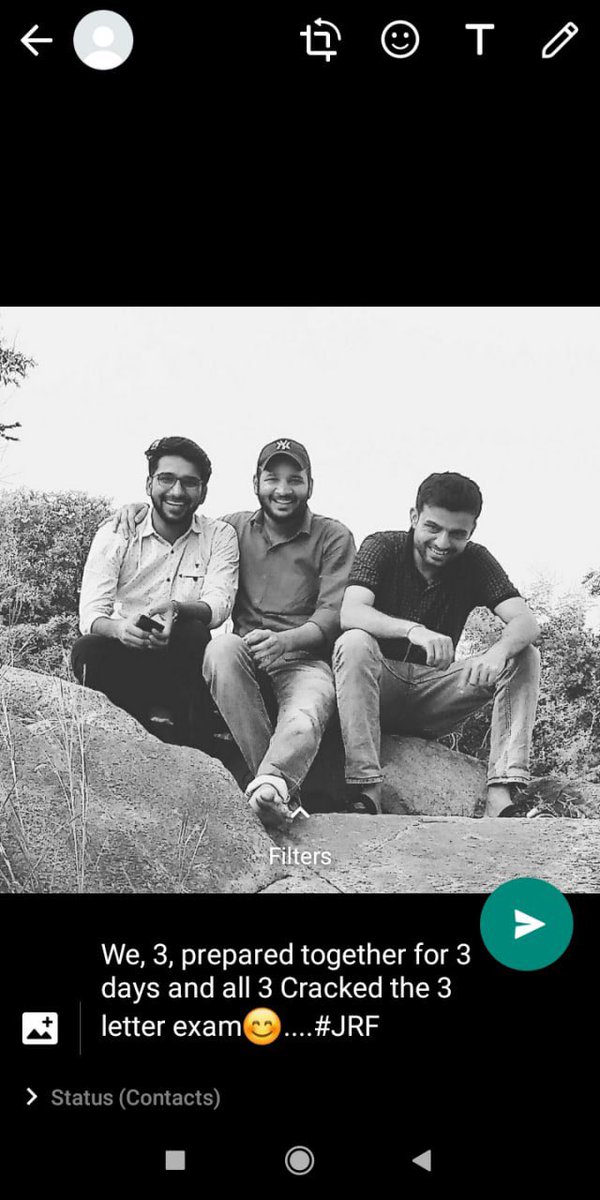 How it began?
WhatsApp status back in 2019.

#UPSC 
#UGCNET #NET #NET2024