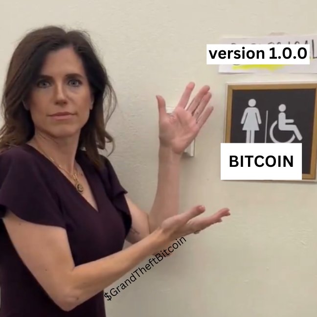 GrandTheftBSV's tweet image. Thank you @RepNancyMace for making a bold stance about the $1.2 Trillion Dollar #PassingOff lawsuit! 

#BTC you will never be a real bitcoin, and will always use the shitcoin bathroom. No more passing off. Bitcoin doesn't change... and you suck.