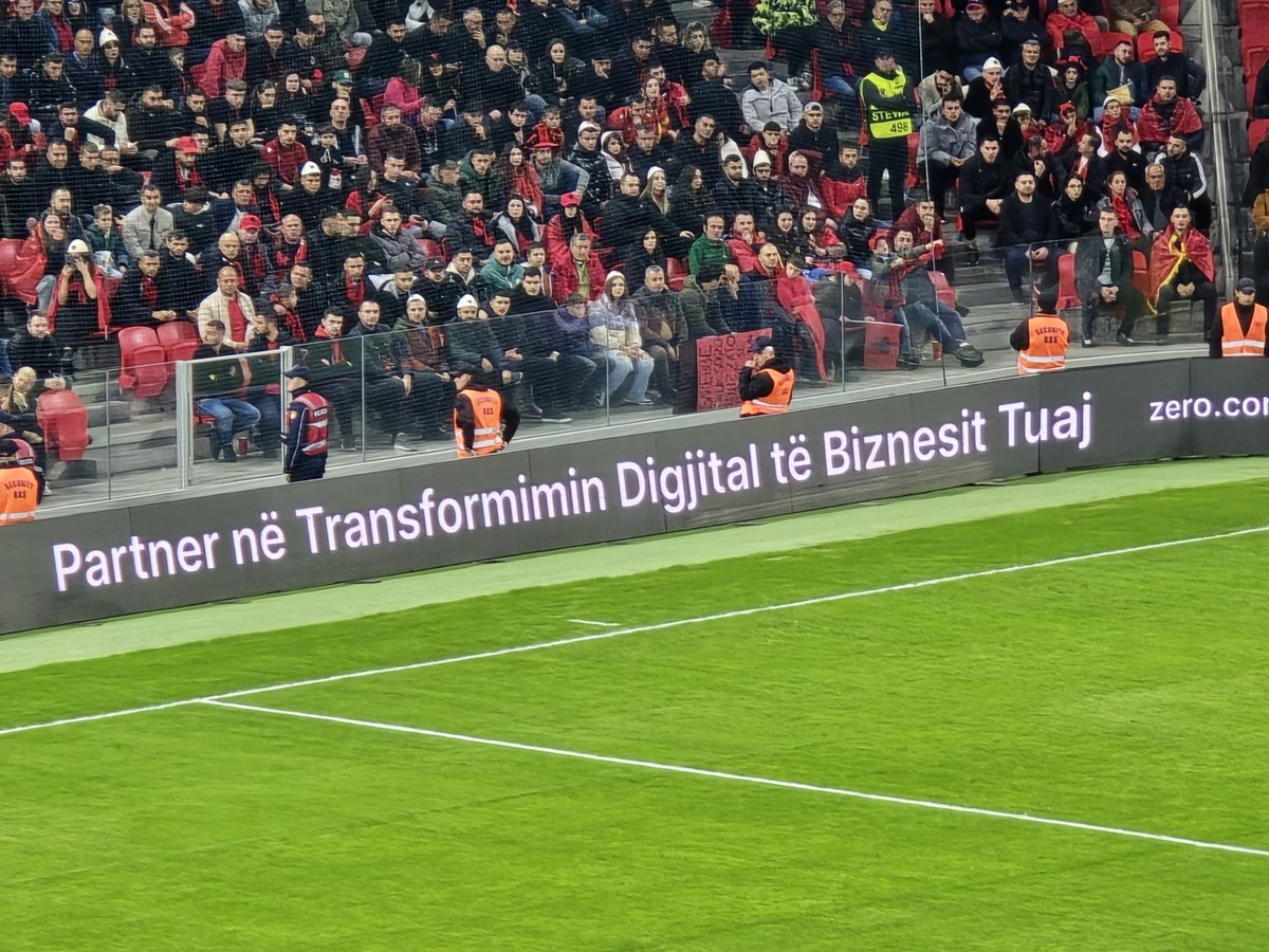 zero_odoo's tweet image. Proud to sponsor the historic Albania vs Ukraine match. Supporting our National Team &amp;amp; celebrating unity through sports.

Tech &amp;amp; Sports share a goal: building connections &amp;amp; striving for the best! 💪

#Zero #OdooGoldPartner #AlbaniaUkraine #Football #TechMeetsSports