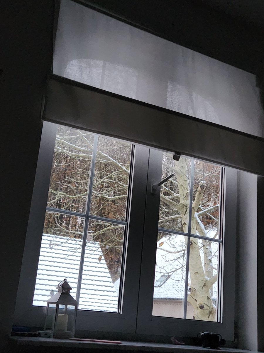 simplychasey's tweet photo. Woke up to snow!!!! 
#winterzeit https://t.co/p4Xtns3bc5