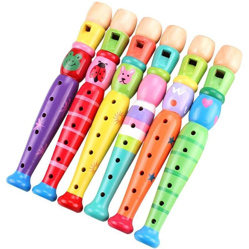 Wooden Cartoon 6-Hole Flute buff.ly/3V2FdhL