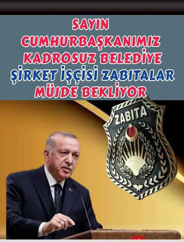 <a href="/VahdetOzkocak/">Vahdet ÖZKOÇAK</a> <a href="/csgbakanligi/">T.C. Çalışma ve Sosyal Güvenlik Bakanlığı</a> Şirket zabıtaları unutmayın müjdeli haber bekliyoruz