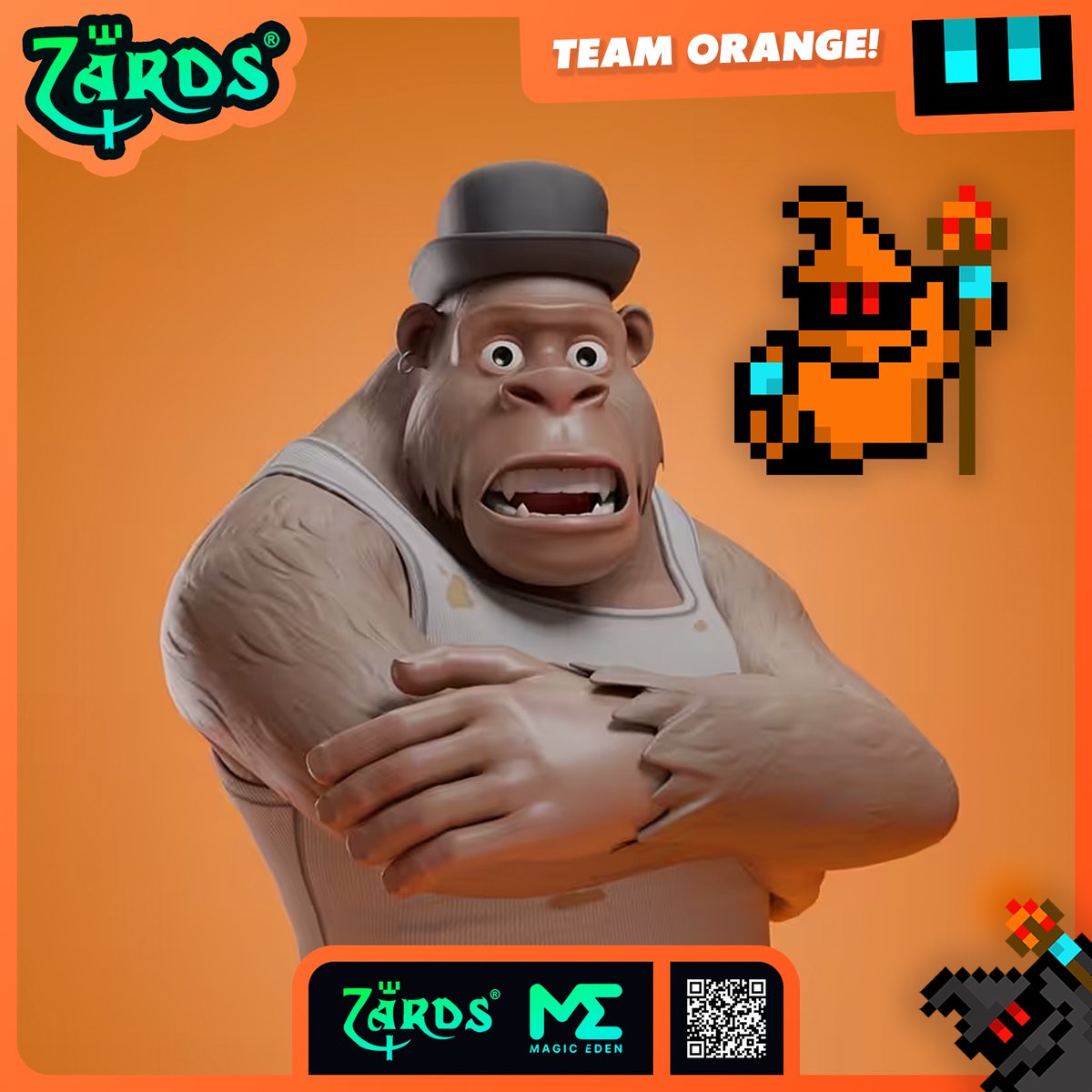ZardsNFT's tweet image. Just to be clear... #TeamOrange! 🟠🧙‍♂️🪄✨

🟠  Geez. ✅
🟠  OtherSide. ✅
🟠  Zards. ✅

🔗  magiceden.io/collections/ap…

#OranGeez #Geez #Zards #ApeChain