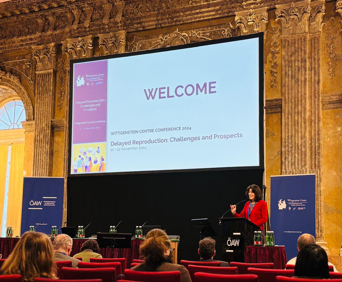 Wittgenstein Centre (@wicvienna) on Twitter photo #latefert kicks off with a welcome from Marc Luy, Eva Beaujouan (<a href="/fertdem/">Eva Beaujouan</a>) and @goujon_anne in the festive hall of the <a href="/oeaw/">Austrian Academy of Sciences</a>. The next two days promise to be exciting! 🎉 #latefert kicks off with a welcome from Marc Luy, Eva Beaujouan (<a href="/fertdem/">Eva Beaujouan</a>) and @goujon_anne in the festive hall of the <a href="/oeaw/">Austrian Academy of Sciences</a>. The next two days promise to be exciting! 🎉