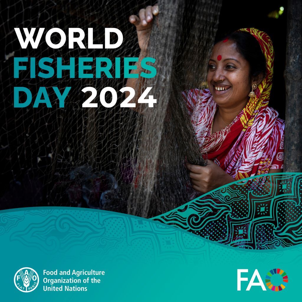 Fisheries sustain &amp; nourish millions while maintaining a low environmental footprint.

To thrive, the sector must be sustainable, equitable &amp; resilient for the people and communities that rely on it.

Happy #WorldFisheriesDay!

#BlueTransformation